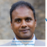 Head shot of Dr Akshay Deshmukh with his name and affiliation underneath and the QAMSS logo next to it with "Lecture Series" underneath