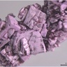 Close up picture of a crystalline novel material.