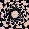 Artistic rendering of a carbon nanotube using balls and sticks.